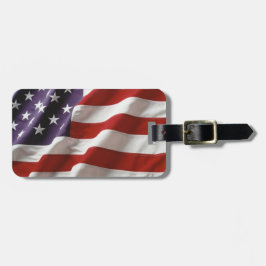誇りを持ったで、愛国心が強い米国の荷物のラベル ラゲッジタグ