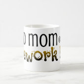 誇りを持ったなお母さんのマグ コーヒーマグカップ (中央)