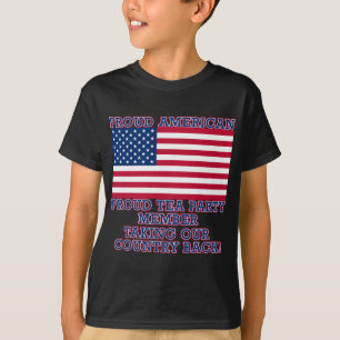 誇りを持ったなお茶会のメンバーのTシャツ Tシャツ