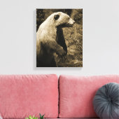 誇りを持ったなくま キャンバスプリント (インサイチュ (リビング))