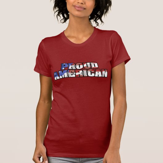 誇りを持ったなアメリカのTシャツ Tシャツ (正面)