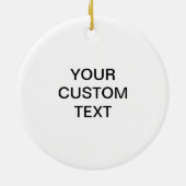 誇りを持ったなアメリカ人米国の旗のサッカーボール セラミックオーナメント (裏面)