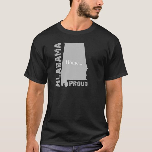 誇りを持ったなアラバマ Tシャツ (正面)