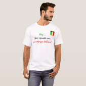 誇りを持ったなイタリア Tシャツ (正面フル)