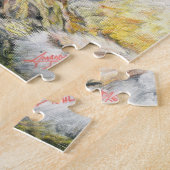 誇りを持ったなオンドリ ジグソーパズル (側面)