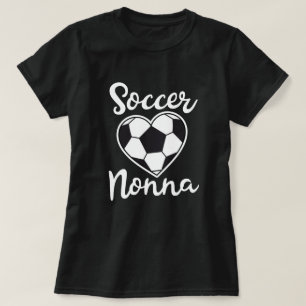 誇りを持ったなサッカーのNonnaレディースゲーム日のギフト Tシャツ
