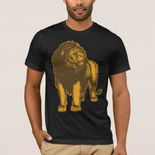 誇りを持ったなライオンのTシャツ Tシャツ