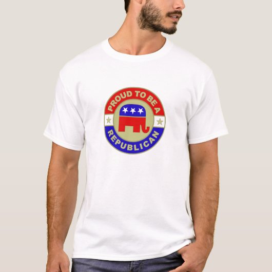 誇りを持ったな共和党のTシャツ Tシャツ (正面)