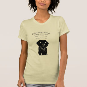 誇りを持ったな子犬のレイザーの子犬の名前 Tシャツ