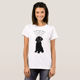 誇りを持ったな子犬のレイザーの子犬の名前 Tシャツ