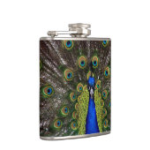 誇りを持ったな孔雀のカスタムのフラスコ フラスク (右)