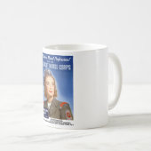 誇りを持ったな専門職で入隊して下さい! コーヒーマグカップ (正面右)