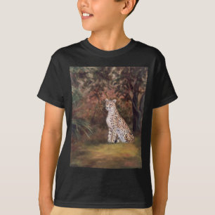 誇りを持ったな男の子のTシャツを坐らせているチータ Tシャツ
