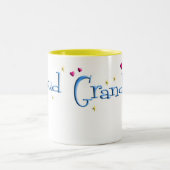 誇りを持ったな祖母のマグ ツートーンマグカップ (中央)