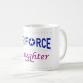 誇りを持ったな空軍娘のマグ コーヒーマグカップ (正面右)
