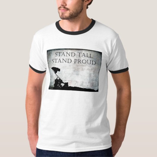 誇りを持ったな立場の高い立場 Tシャツ (正面)