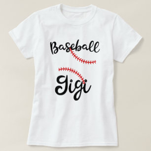 誇りを持ったな野球のGigiレディース祖母のゲーム日のギフト Tシャツ