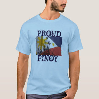 誇りを持ったな2つはフィリピン人です Tシャツ