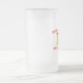 誇りを持ったな#1シシリアのNonno フロストグラスビールジョッキ (中央)