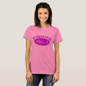 誇りを持ったなAbuela (紫色) Tシャツ (正面フル)