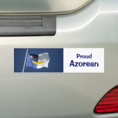 誇りを持ったなazorean バンパーステッカー (車上)
