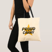 誇りを持ったなCarny トートバッグ (正面(商品))