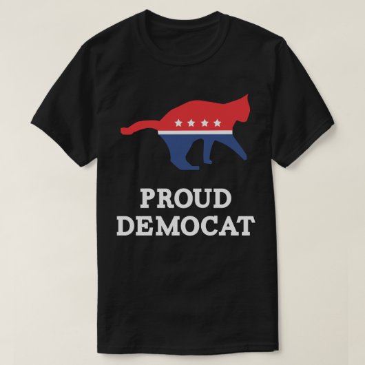 誇りを持ったなDemoCat Tシャツ (デザイン正面)