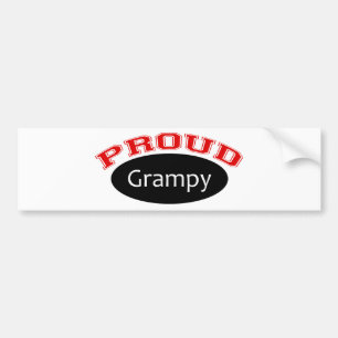 誇りを持ったなGrampy バンパーステッカー