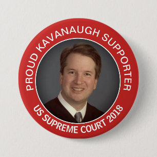 誇りを持ったなKAVANAUGHサポータ米国の最高裁判所 缶バッジ