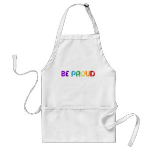 誇りを持ったなLGBTゲイプライドがあって下さい スタンダードエプロン