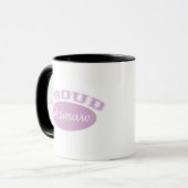 誇りを持ったなMamaw (ピンク) マグカップ (正面左)