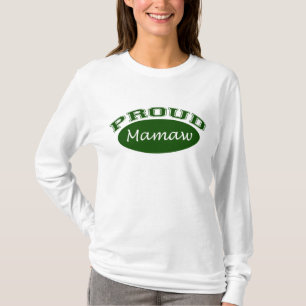 誇りを持ったなMamaw (緑) Tシャツ