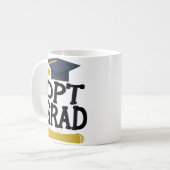 誇りを持ったなOf DPTの卒業生の博士のフィジカルセラピーのマグ コーヒーマグカップ (正面左)