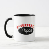 誇りを持ったなPapou マグカップ (左)