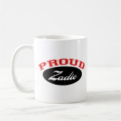 誇りを持ったなZadie コーヒーマグカップ (左)