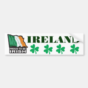 誇りを持ったにbeIRISH バンパーステッカー