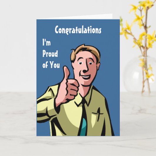 誇りを持ったのカード カード (黄色い花)