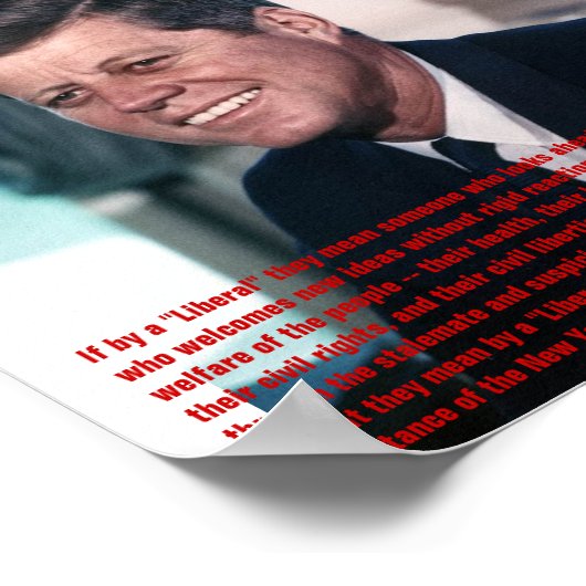 誇りを持ったの身とな自由主義のる ポスター (角)