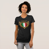 誇りを持ったイタリアンがあること Tシャツ (正面フル)