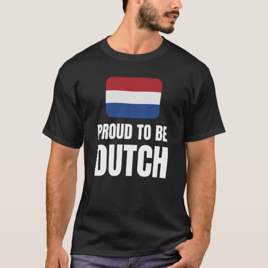 誇りを持ったオランダ Tシャツ (正面)