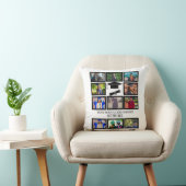 誇りを持ったカスタムパパ11号写真コラージュ クッション (椅子)