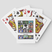 誇りを持ったカスタムパパ11号写真コラージュ トランプ (裏面)