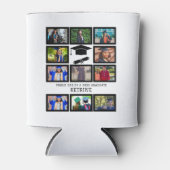 誇りを持ったカスタムパパ11号写真コラージュ 缶クーラー (正面)