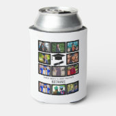誇りを持ったカスタムパパ11号写真コラージュ 缶クーラー (缶裏面)