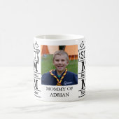 誇りを持ったカッコいいScout Mom写真 コーヒーマグカップ (中央)