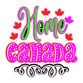 誇りを持ったカナダの時計 壁時計