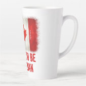 誇りを持ったカナダ国旗 カフェラテマグ (右)