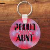 誇りを持ったキーチェーン叔母 キーホルダー (正面)