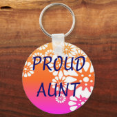 誇りを持ったキーチェーン叔母 キーホルダー (正面)