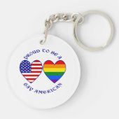 誇りを持ったゲイ キーホルダー (裏面)